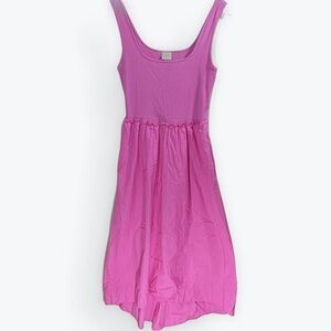 A New Day Vibrant Pink Midi Dress Size XS